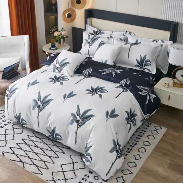 White leaf 6 részes krepp ágyneműhuzat