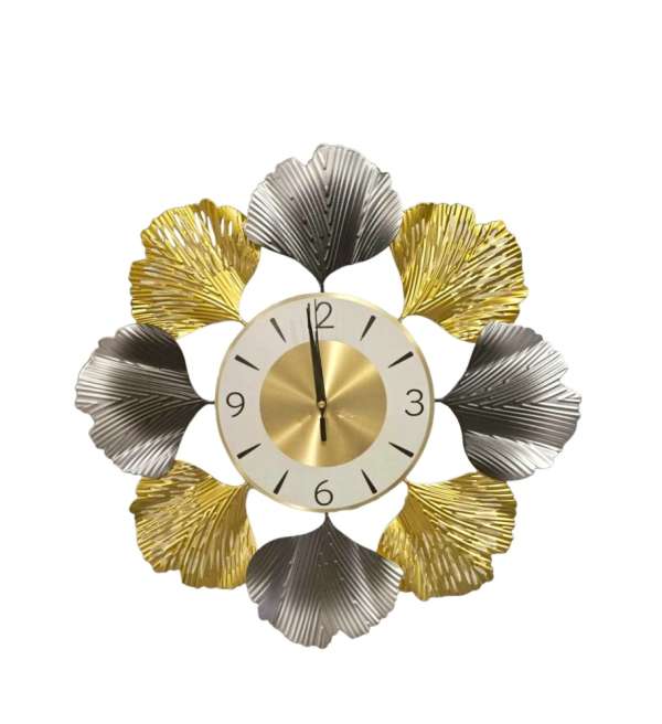 Dekoratív leveles falióra