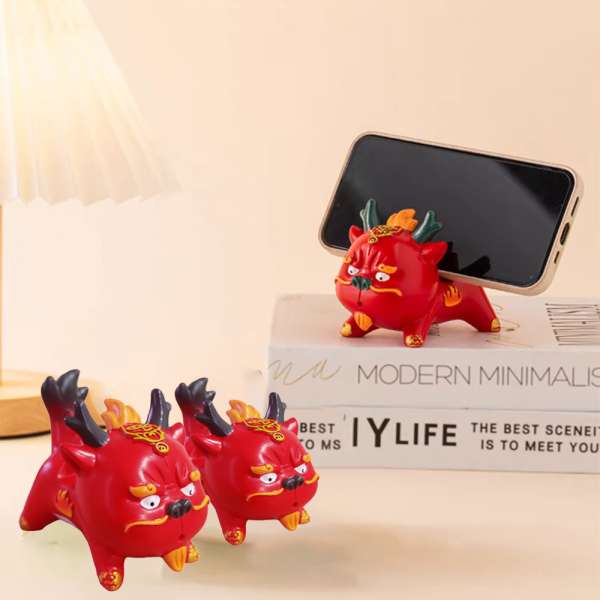 Kínai sárkány szobor - Piros