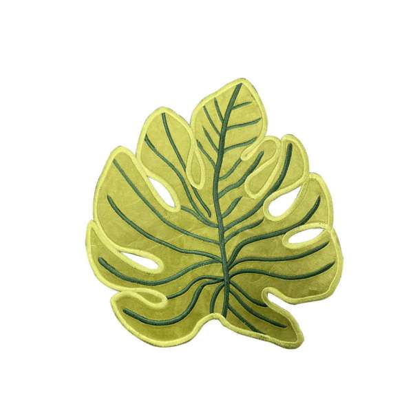 Levél alakú tányéralátét