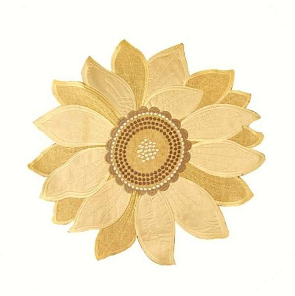 Virág alakú tányéralátét