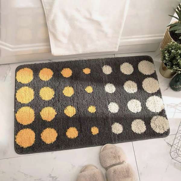 Puha szőnyeg/kádkilépő 50x80 cm - pöttyös