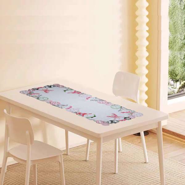 Manó & tojás mintás húsvéti asztali futó - 40x110 CM