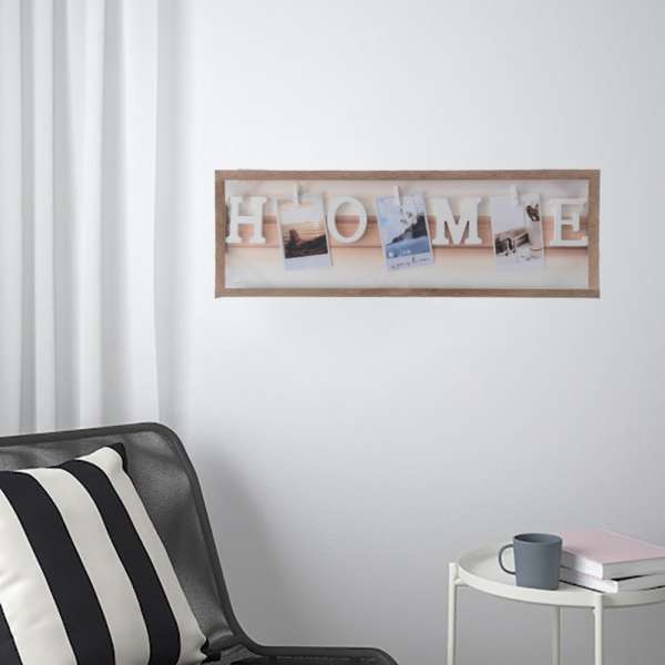 Home 3 fotós fali képkeret