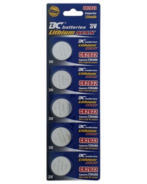 BC Lithium Max Gombelem CR2032 3V B5