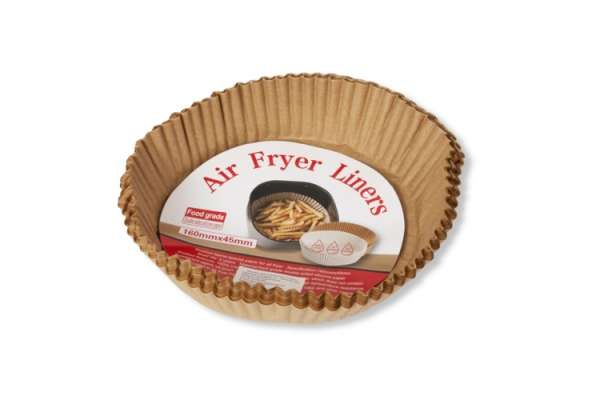 Air fryer sütőpapír, 16 cm - 50 db, kerek