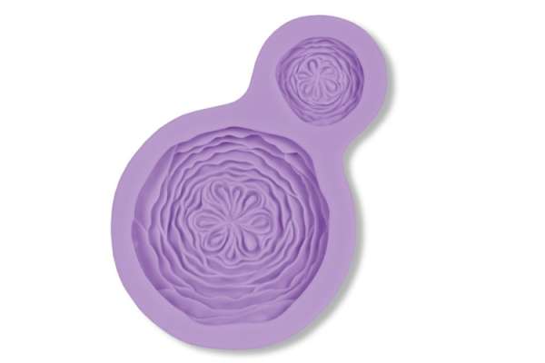 Virág Fondant Formázó - Két Méretű, Sokszirmú Szilikon Szett