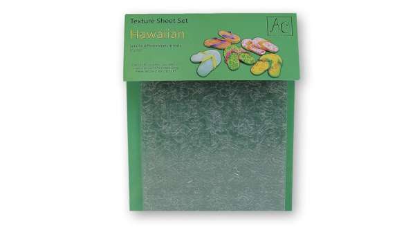 6 -féle Hawaii fondant mintázó