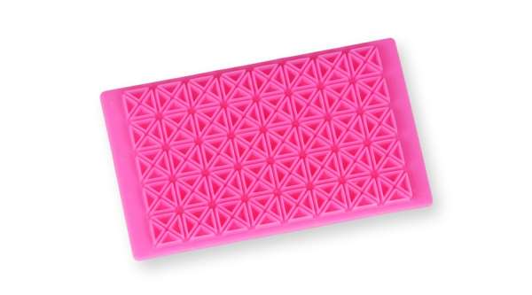 Fondant Mintázó Rács - Háromszög és Négyzet Formák