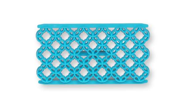 Gyöngyszemek fondant mintázó rács