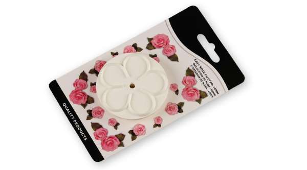 Rózsaszirom fondant kiszúró – 9 cm profi díszítéshez