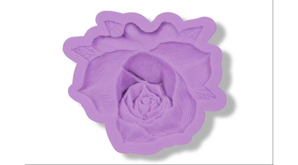 7 cm-es rózsafej szilikon fondant formázó