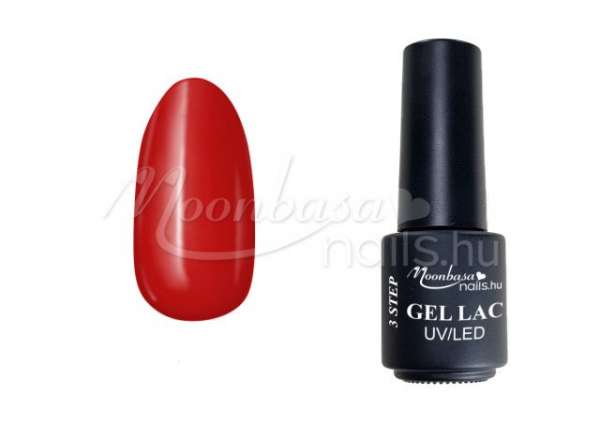 3step géllakk 4ml Bíborvörös #010