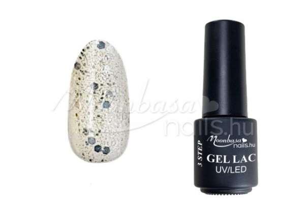 3step géllakk 4ml Glittervarázs #109