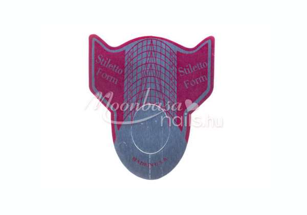 40 db stiletto műköröm sablon 10 db ajándék   #005