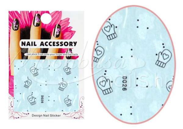 Akril hatású matrica   D026