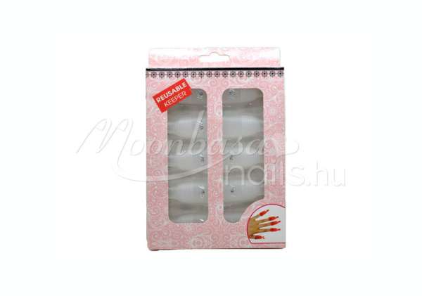 Áztató csipesz készlet 2x5db Átlátszó 