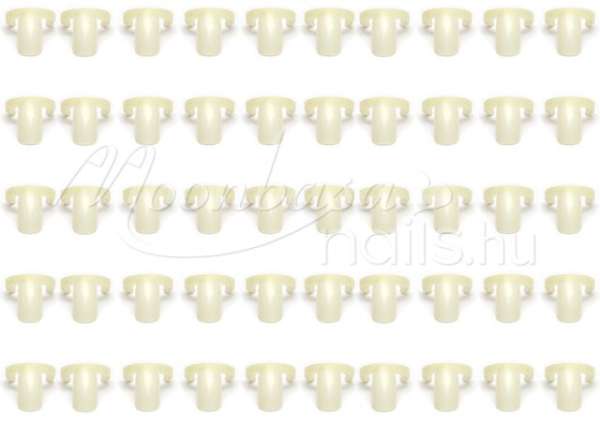 Bemutató tip 50db Natúr gyűrűs 