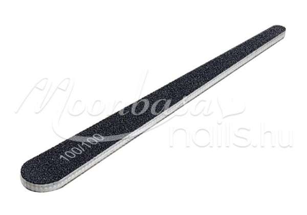 Csepp reszelő homokolt 100/100 Fekete, fehér középpel #1022