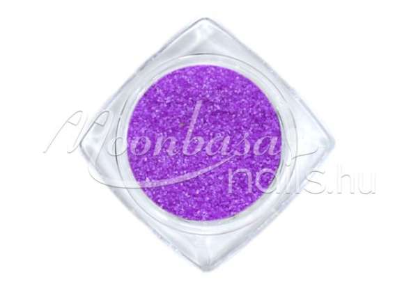 Cukorhatású neon csillámpor 5ml Lila #513