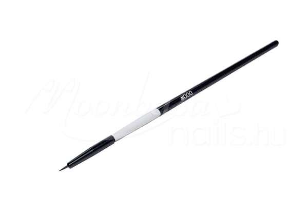 Díszitő tűhegyes ecset #000  Fekete-fehér D001-000