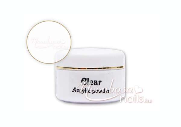 Építő porcelánpor 12g Színtelen/ Clear 