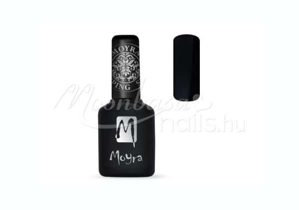 Fólia nyomdalakk 10ml Fekete FP 01