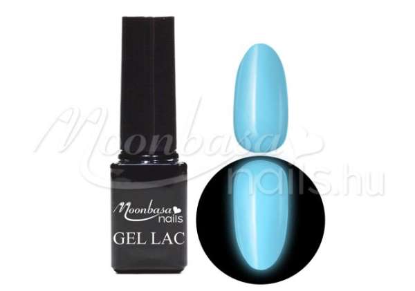 Foszforeszkáló géllakk 5ml Babakék #639