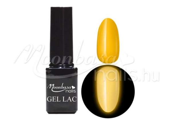 Foszforeszkáló géllakk 5ml Napsárga #651