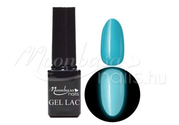 Foszforeszkáló géllakk 5ml Világos türkizkék #644