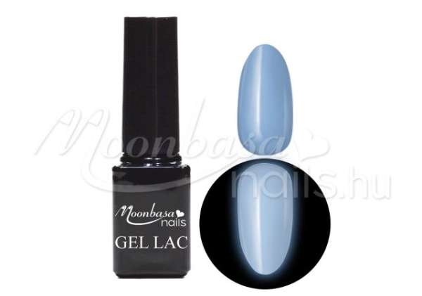 Foszforeszkáló géllakk 5ml Babakék #646