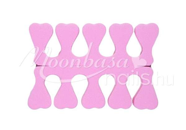 Lábujj szeparátor puha habszivacs  rózsaszín 