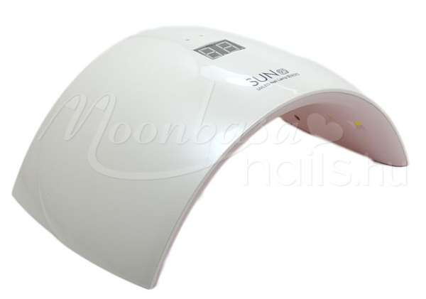 LED nail lámpa Számkijelzős 36W Fehér 