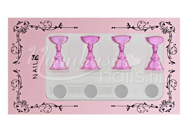 Mágneses díszítő tip tartó  Pink 