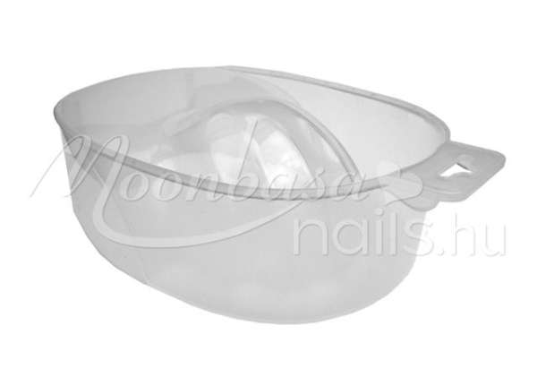 Manikűr áztatótál  Opál fehér 