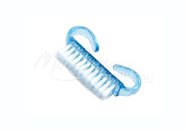 Mini portalanító kefe erős szőrrel  kék 