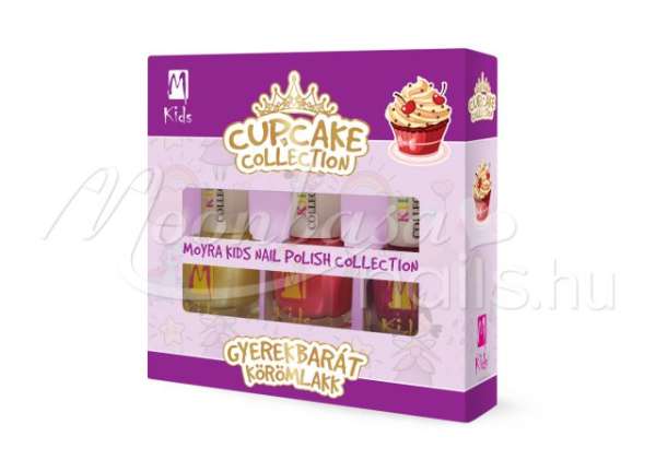 Moyra Kids körömlakk szett  Cupcake 