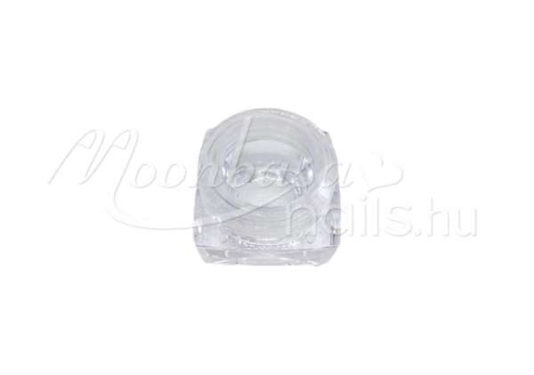 Műanyag Szögletes tégely 1x5ml Átlátszó #014