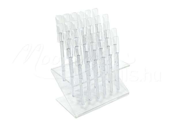 Nail art állvány 32db tippel  Átlátszó #001-32