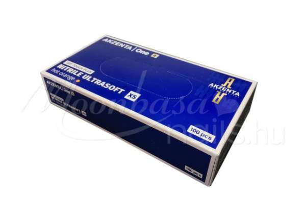 Nitril kesztyű 100db XS méret Orange 