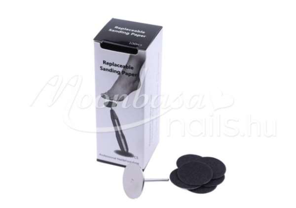 Pedikűr cserélhető csiszolószelet 100db  #080