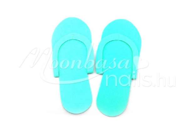 Pedikűr vendég papucs 1pár/csomag Zöld 