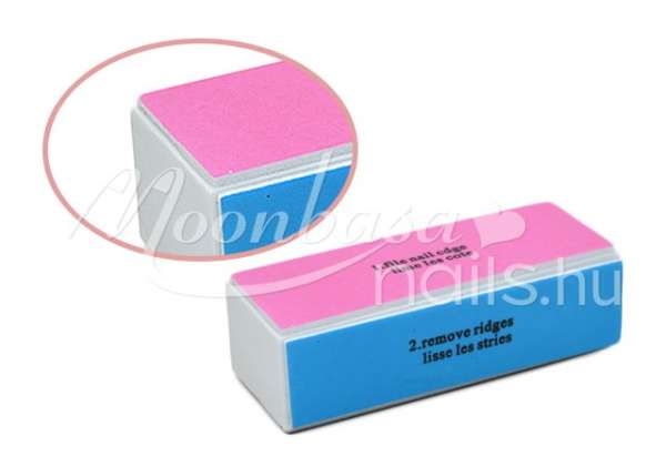 Polírozó tömb, négyoldalú  Színes 