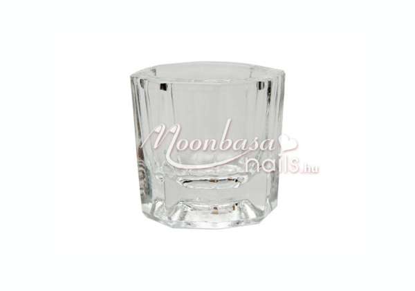 Porcelánporhoz Üvegtégely  Átlátszó 