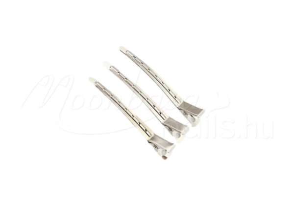 Professzionális hajcsipesz 12db/csomag Ezüst #363