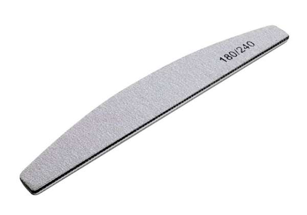 Reszelő íves 180/240 Szürke, fekete középpel #1052