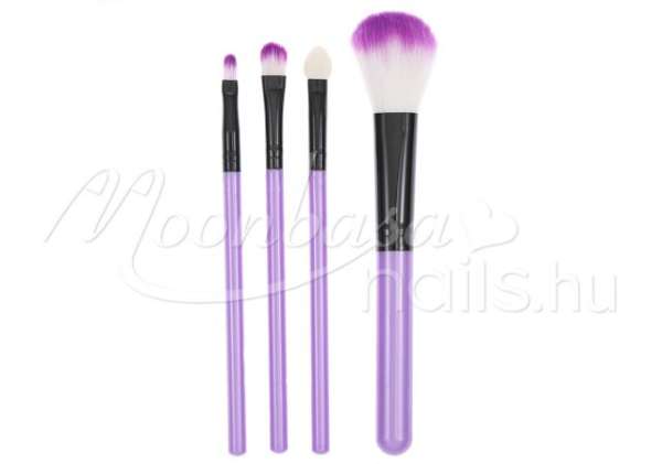 Smink ecset szett 4db Lila #066