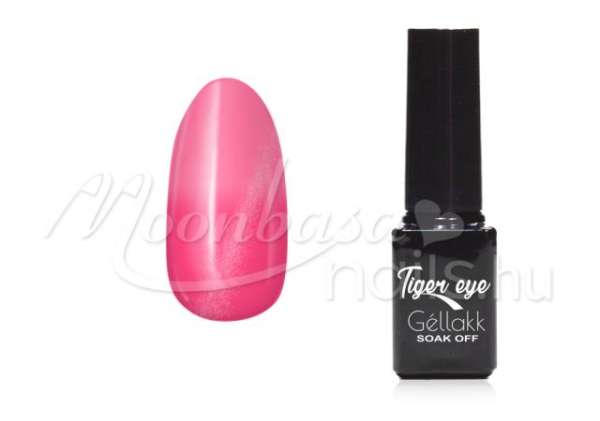 Tiger eye thermo géllakk 5ml Barbie-rózsaszín - rágógumirózsaszín #869