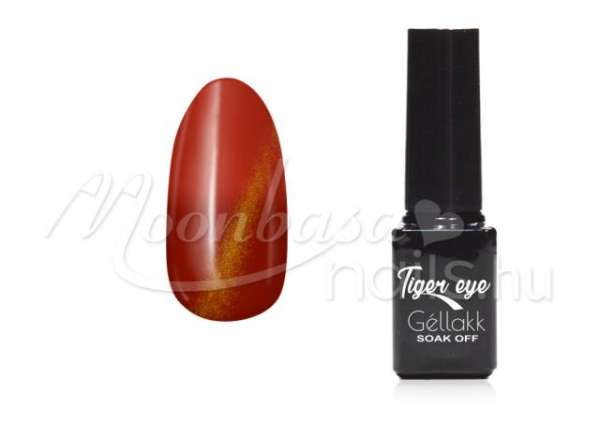 Tiger eye thermo géllakk 5ml Almapiros - sötét rózsaszín #861