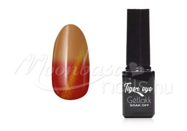 Tiger eye thermo géllakk 5ml Bíborvörös - mogyoróvaj #873